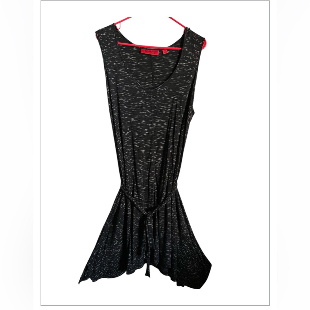 BELLE GRAY BY LISA RINNA DRESS WITH SASH BELT - Picture 4 of 12
